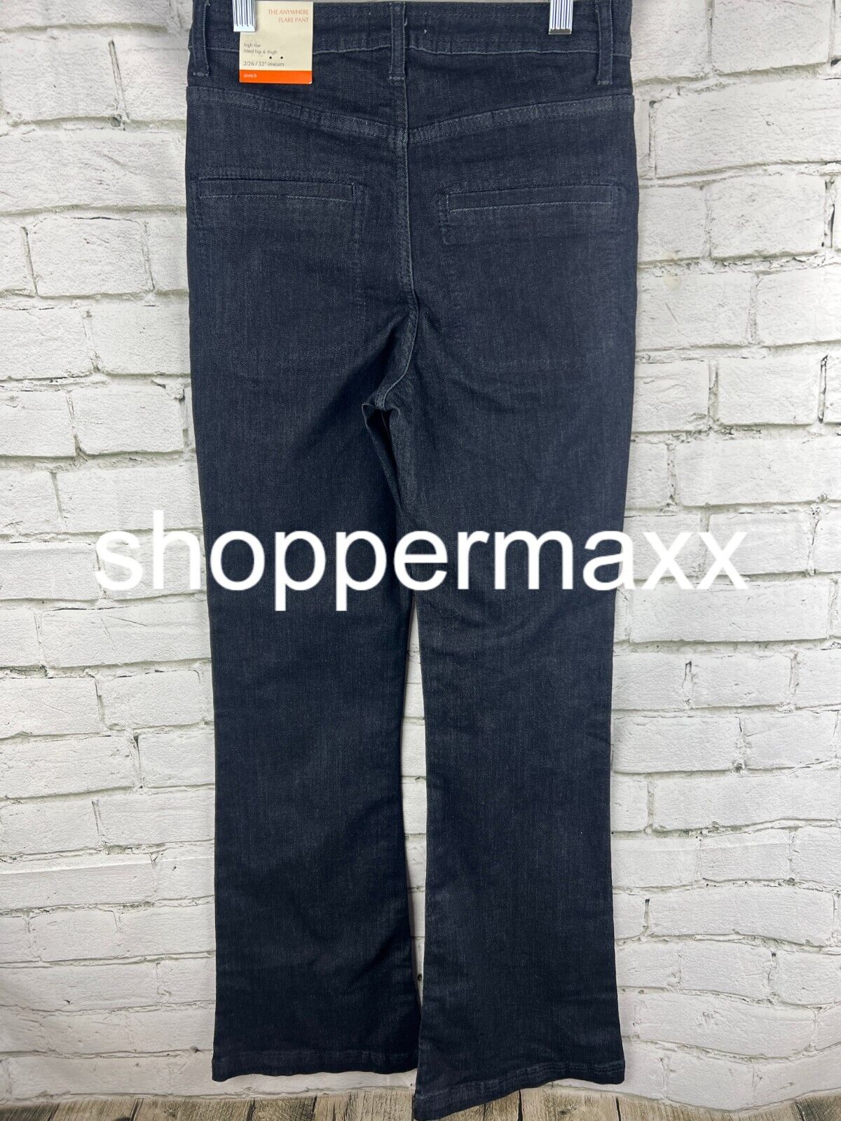 Women's High-Rise Anywhere Flare Jeans - Knox Rose, Black, 2-WAIST26
