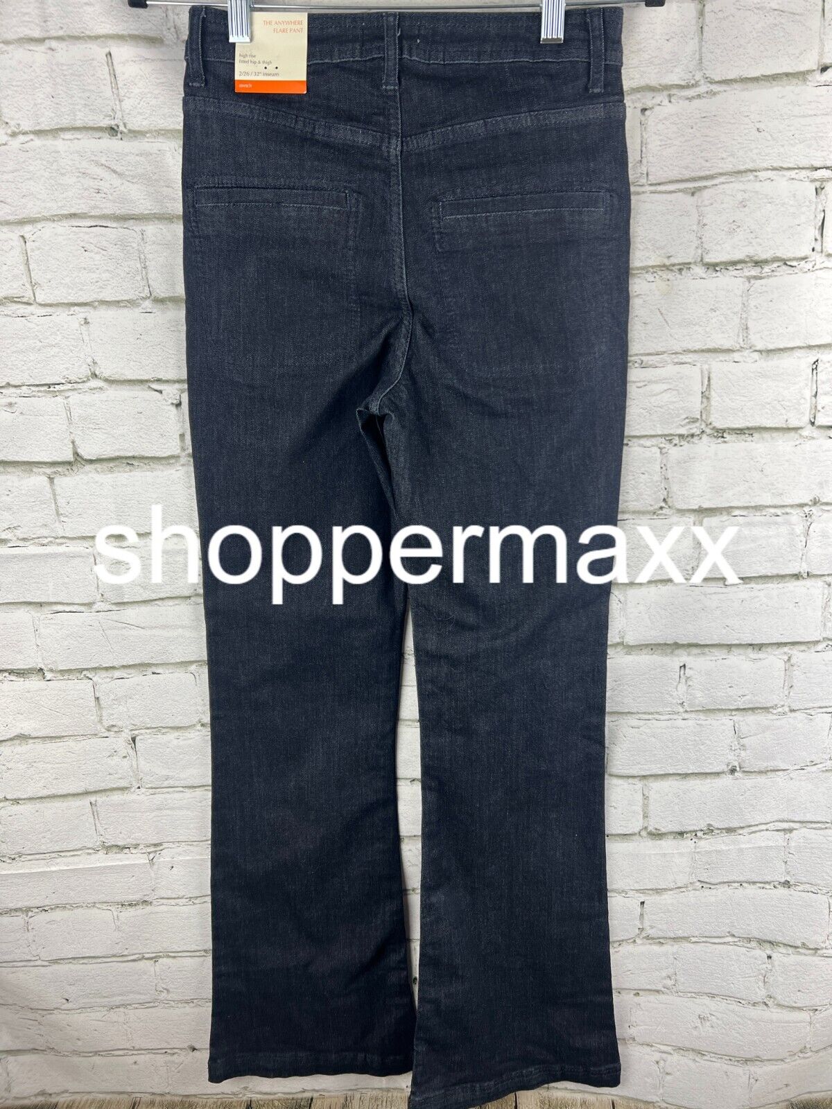 Women's High-Rise Anywhere Flare Jeans - Knox Rose, Black, 2-WAIST26