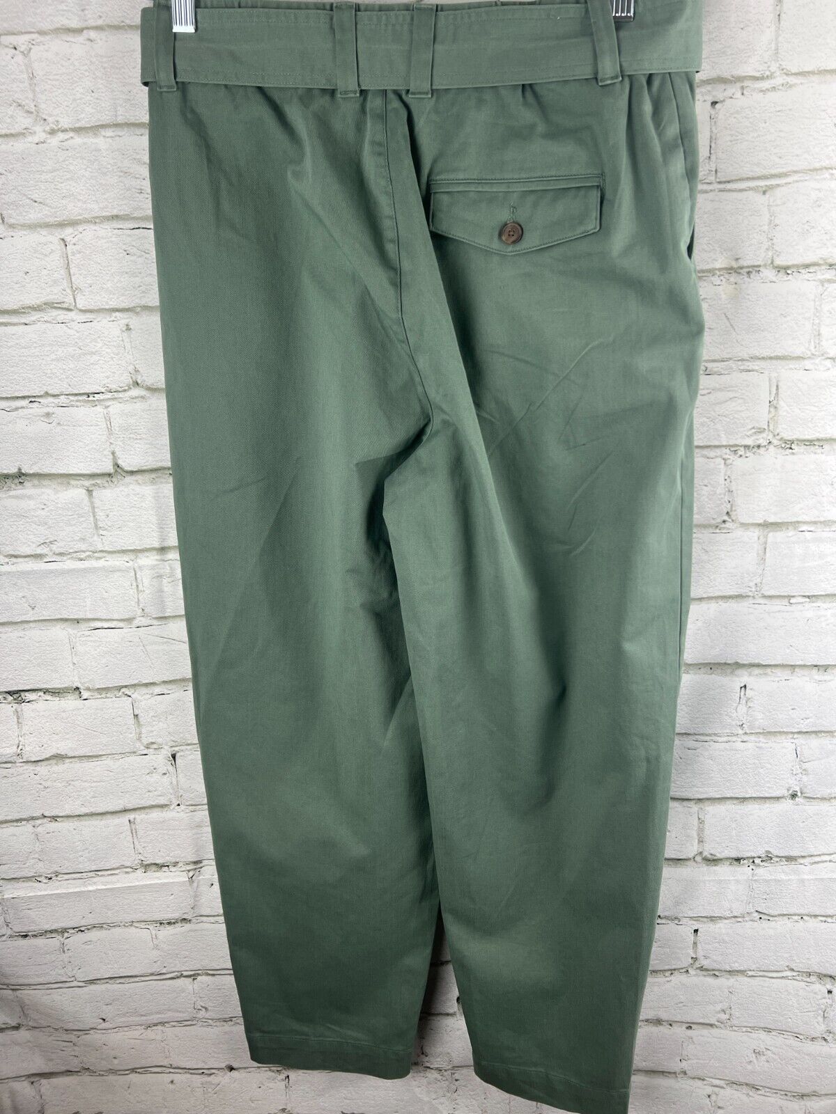 Women's Super High-Rise Tapered Chino Pants - A New Day, Teal, 6