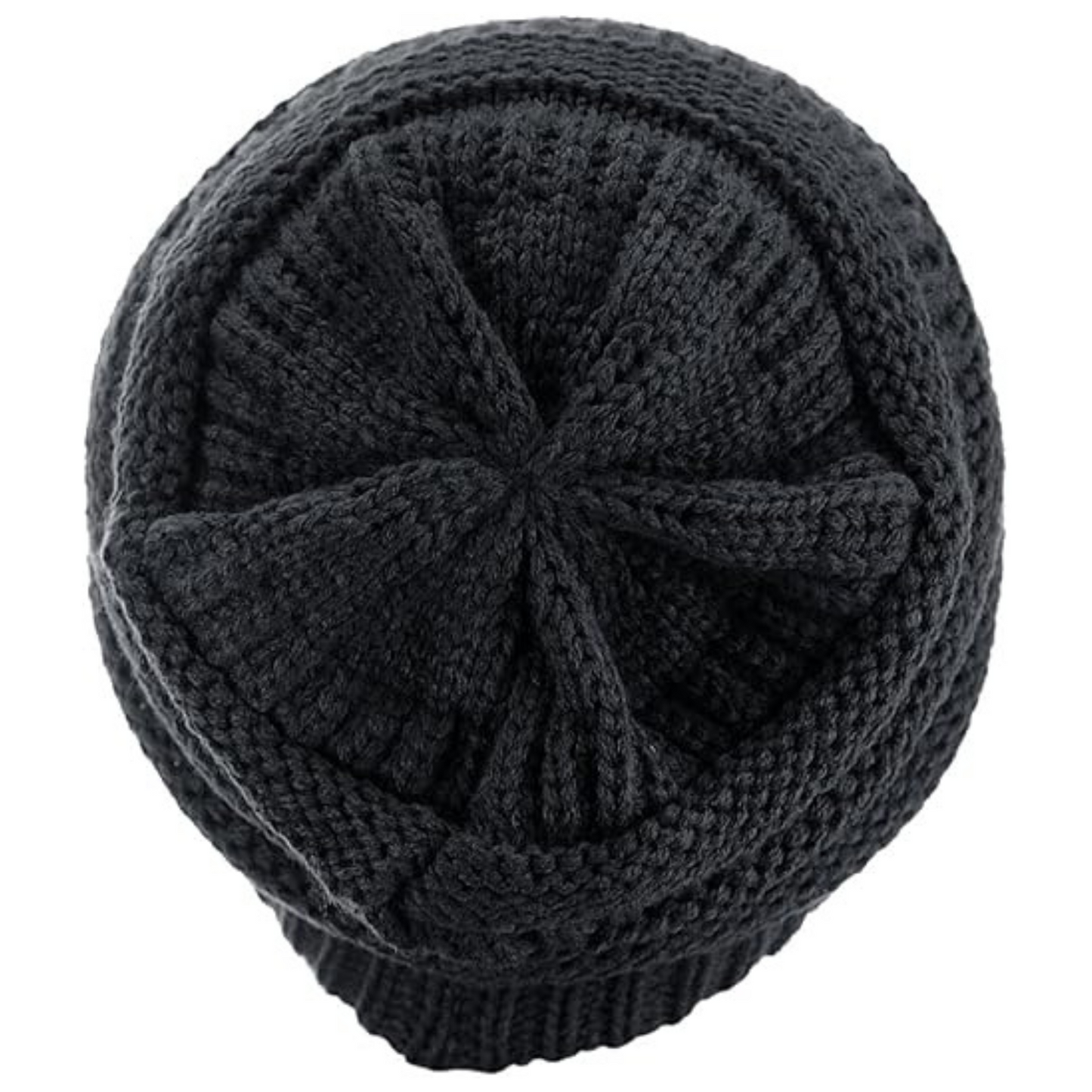 Unisex Trendy Warm Chunky Soft Stretch Cable Knit Slouchy Beanie Skully HAT Gray