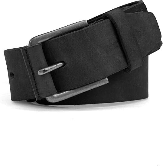 Timberland PRO Men's 40mm Workwear Work Leather Belt, Black/Pull Up, 38