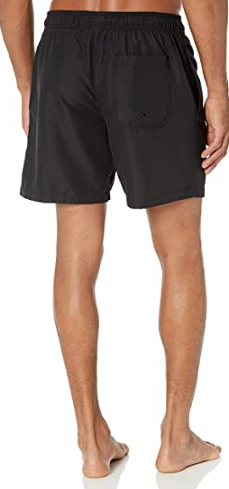 Amazon Essentials Men's 7" Quick-Dry Swim Trunk Black XS