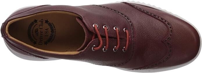Driver Club USA Mens Genuine Leather Wingtip Oxford w Sneaker Sole Ankle Boot 9M