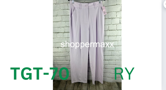 Women's Wide Leg Trousers - Wild Fable, Lavender, 6