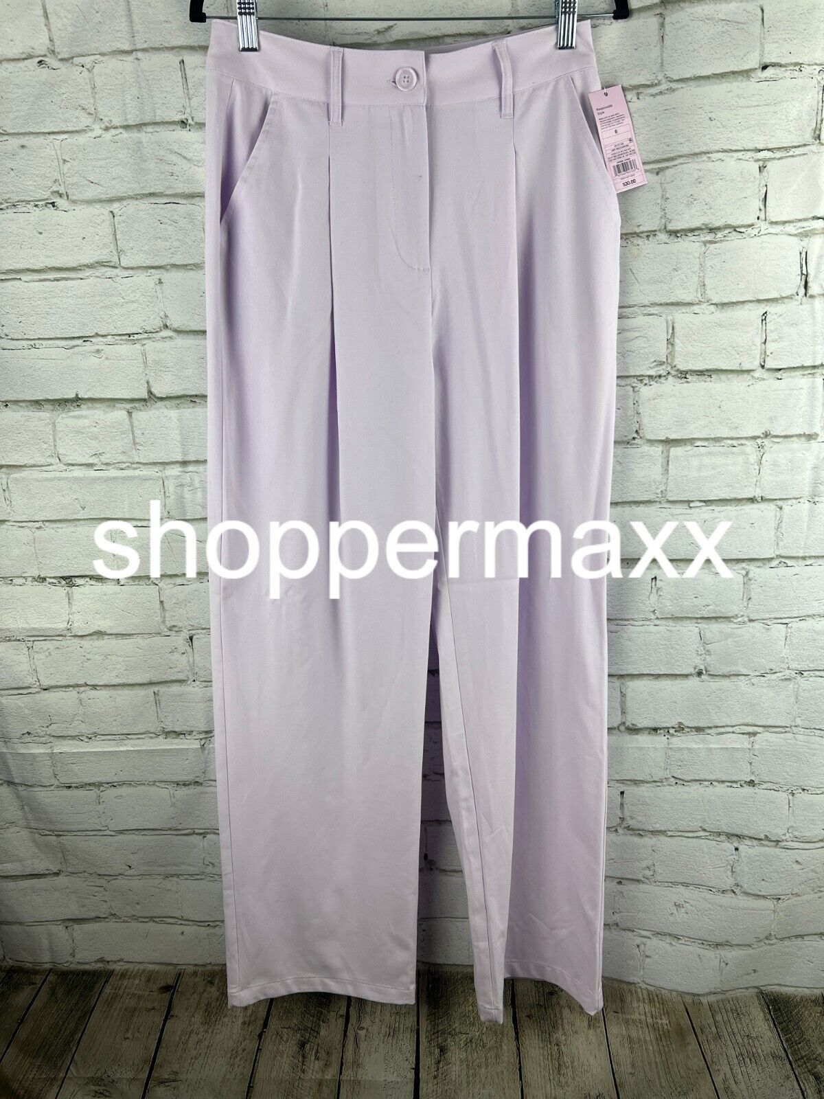 Women's Wide Leg Trousers - Wild Fable, Lavender, 6