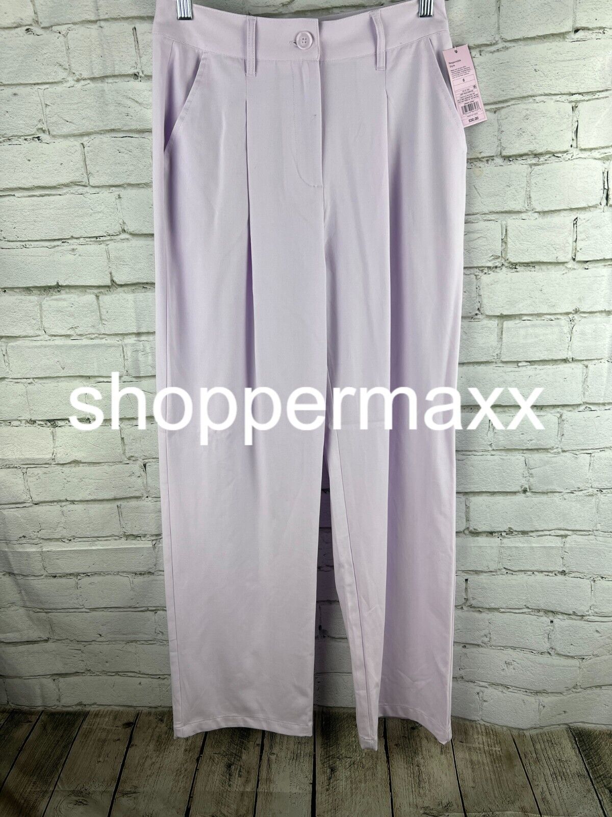 Women's Wide Leg Trousers - Wild Fable, Lavender, 6