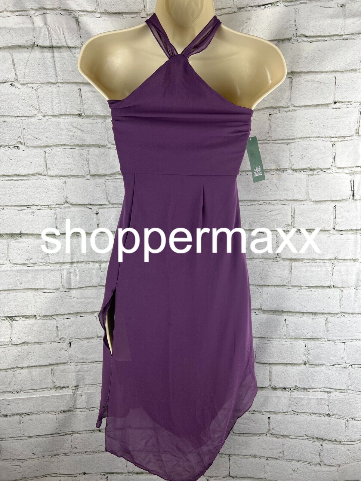 Women's Chiffon Dress - Wild Fable, Purple, XX-Small