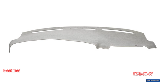 DashMat Original Dashboard Cover Nissan and Suzuki (Premium Carpet, Gray)