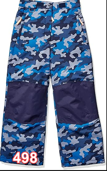 Amazon Essentials Boys and Toddlers' Water-Resistant Snow Pants 4T L(10)