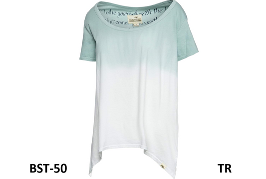 Duck and Buck Commander Downing Ombre Tee, 100% Cotton, Green, Extra Small (XS)