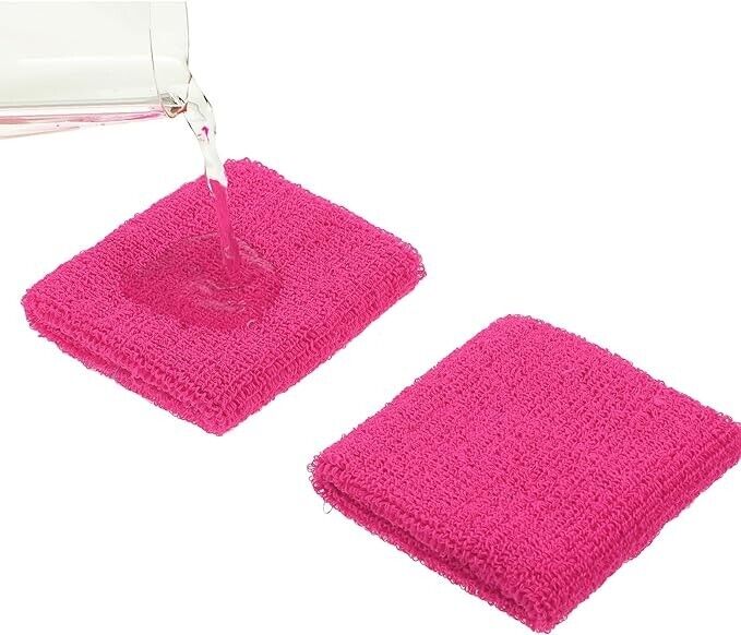 Bememo Unisex Sweatbands Set, Includes Sports Headband Wristbands Sweatband, 8cm
