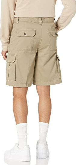 Amazon Essentials Men's Classic-Fit Cargo Short Khaki 40 /10" inseam