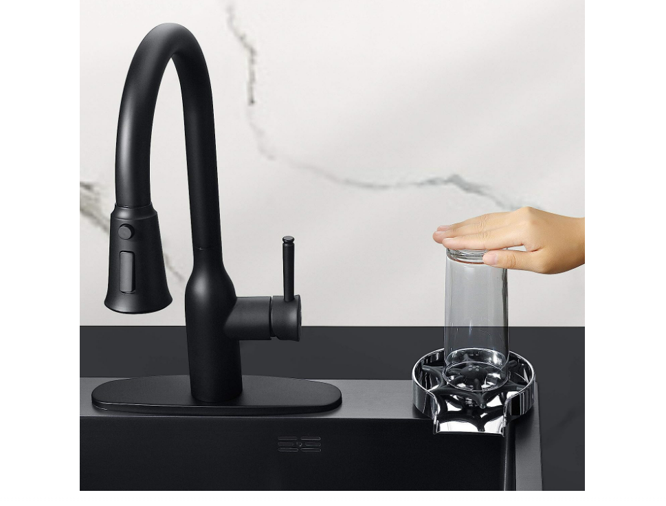 Ultimate Unicorn Automatic Glass Rinser Washer Cleaner Bar Sink Glass Cup Rinser