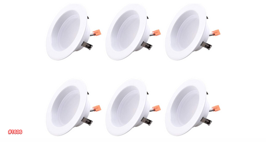 Asencia FG-03891 75 Watt Equivalent 6 inch Downlight Daylight 5000K 35,000 Hour