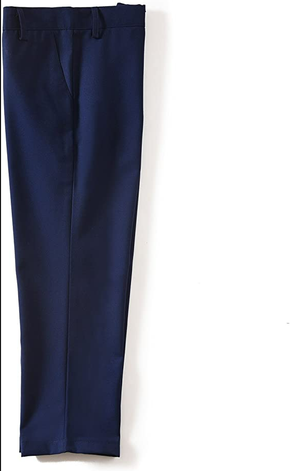 YuanLu 4 Piece Boys' Formal Suit Set with Vest Pants Dress Shirt and Tie Blue 2