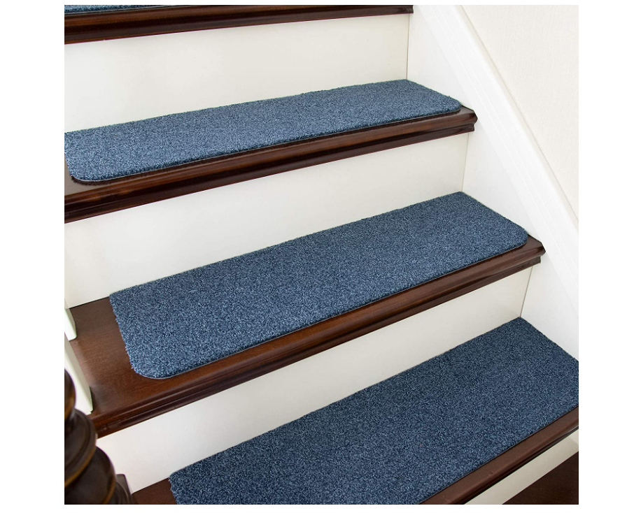 COSY HOMEER Stair Treads Non-Slip Carpet Mat 28inX9in Indoor Stair Runners 10PCS