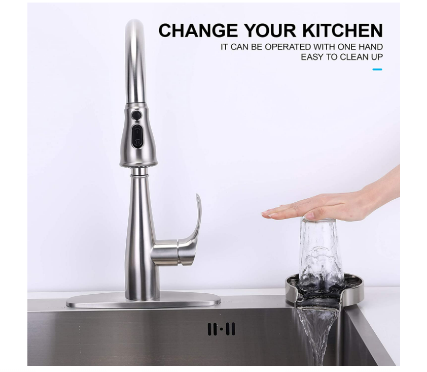 Ultimate Unicorn Automatic Glass Rinser Washer Cleaner Bar Sink Glass Cup Rinser