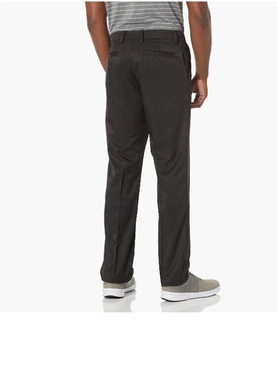 Essentials Men's Classic-Fit Stretch Golf Pant, Black, 34W x 29L