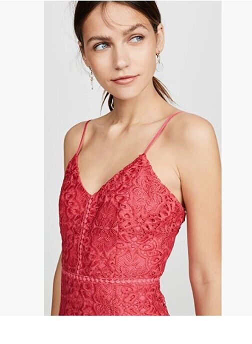 BB DAKOTA Women's Dress Party Has Arrived Scalloped Lace Dress Mini Dress Glow 4