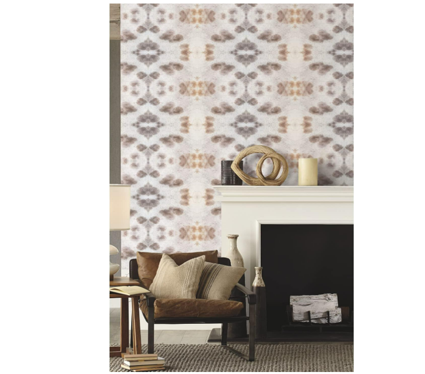 York Wallcoverings PSW1386RL Off-White Leopard Appaloosa Wallpaper ‎45 square ft