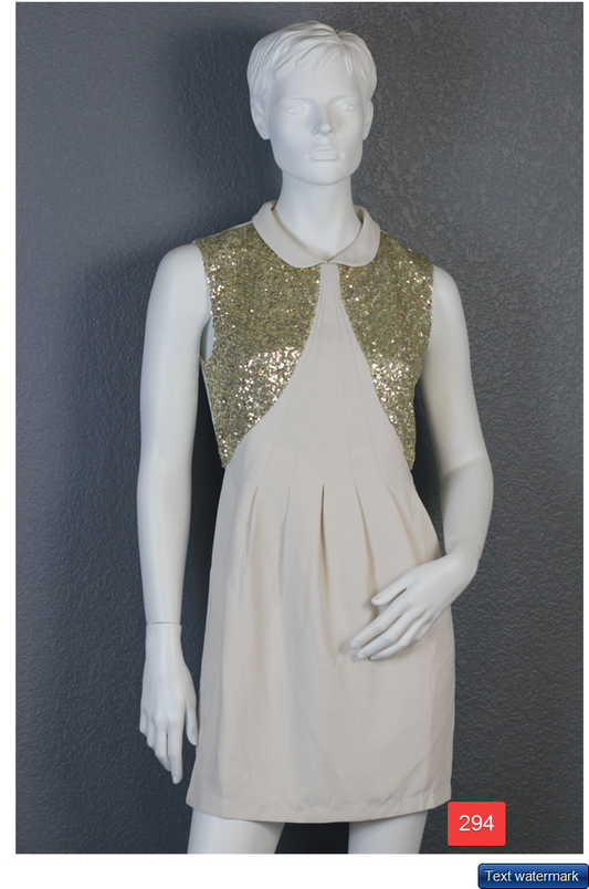 Esley Collection Prom Party Dress Evening Embellished Sequin Women's Dress M