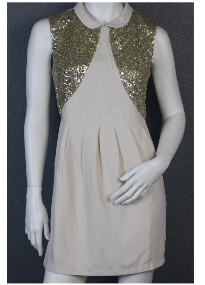 Esley Collection Prom Party Dress Evening Embellished Sequin Women's Dress M