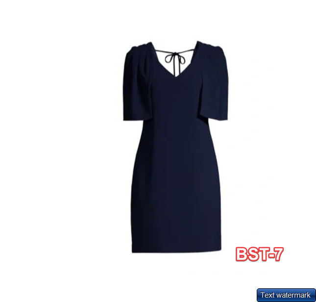 Trina Turk Women's Mini Dress Short Dress Tropical Tie-Back Dress CD4 Indigo 12