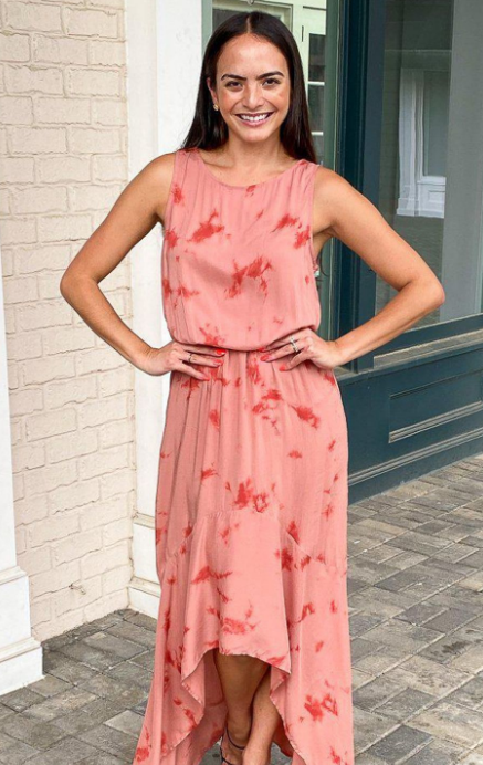 BB DAKOTA by Steve Madden Women's Shoulder Rush Dress Clay RED,M BB DAKOTA Dress