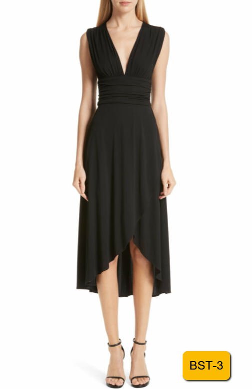 Yigal azrouel Matte Jersey Dress Women Sz 0, Black, Yigal azrouel Designer Dress