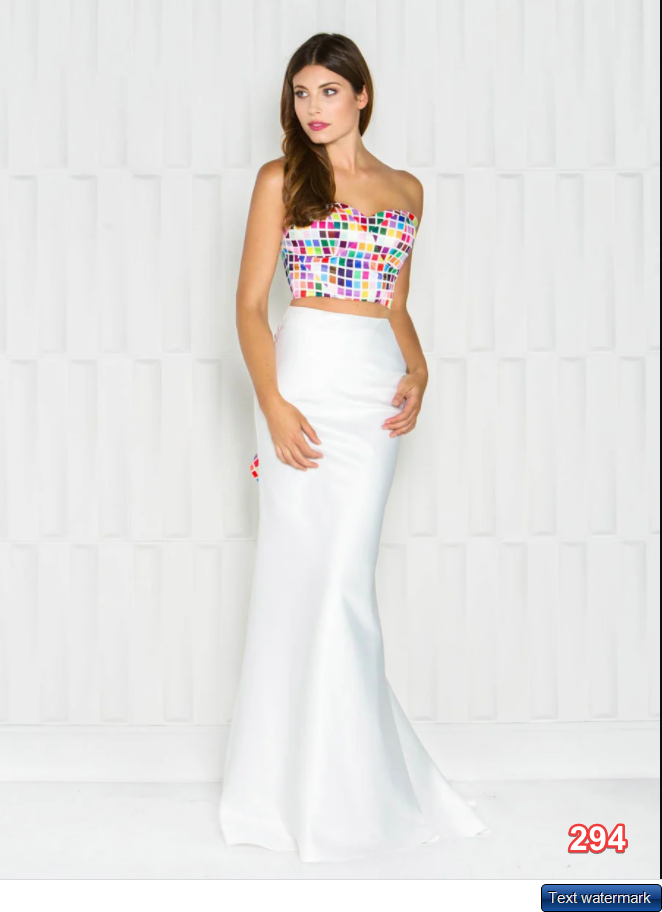COLORS DRESS COLLECTION 1716 Sz 4 COLORS DRESS Women's Designer Dress Long Dress