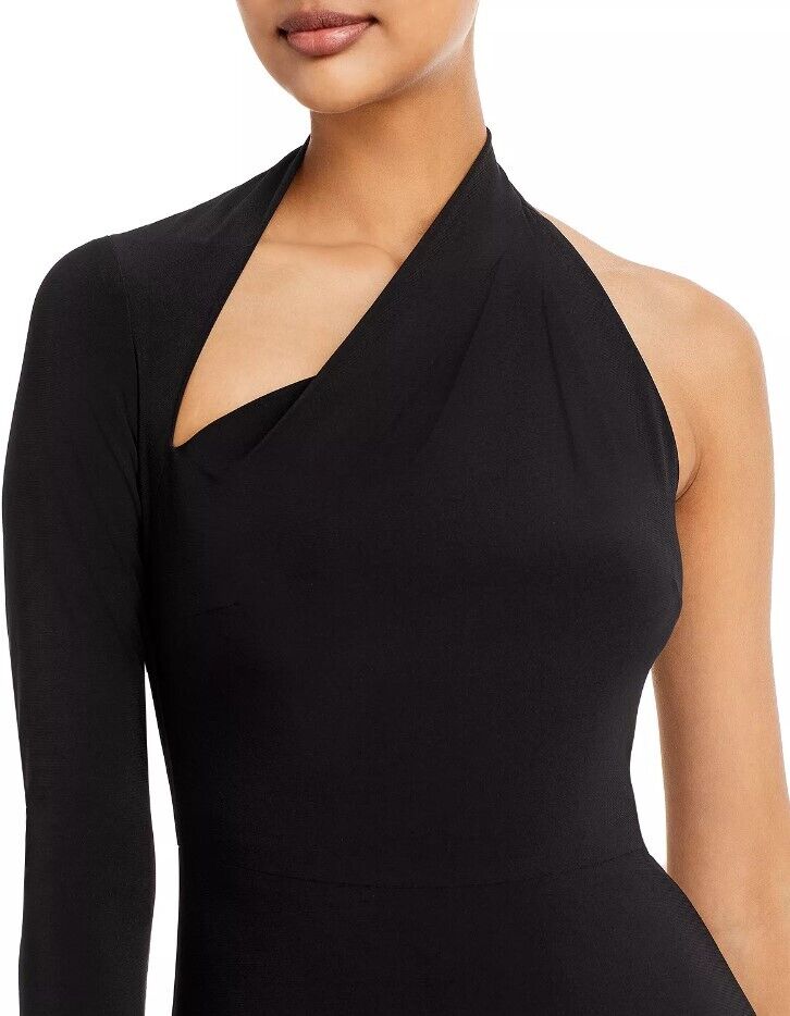 AQUA One-Shoulder Gown Dress Black Size 8 Aqua Women's Dress Gown Designer Dress