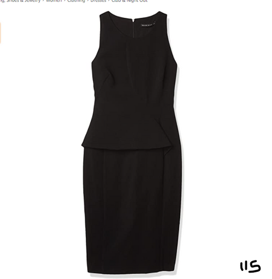 Black Halo Women's Kiara Sheath Dress, 0 Black Black Halo Women's Designer Dress