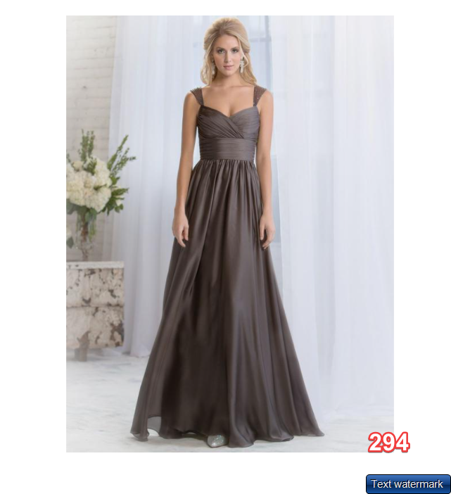 Belsoie by Jasmine Style L164055 Bridesmaid Gown Bridal Dress Steel Grey Sz 12