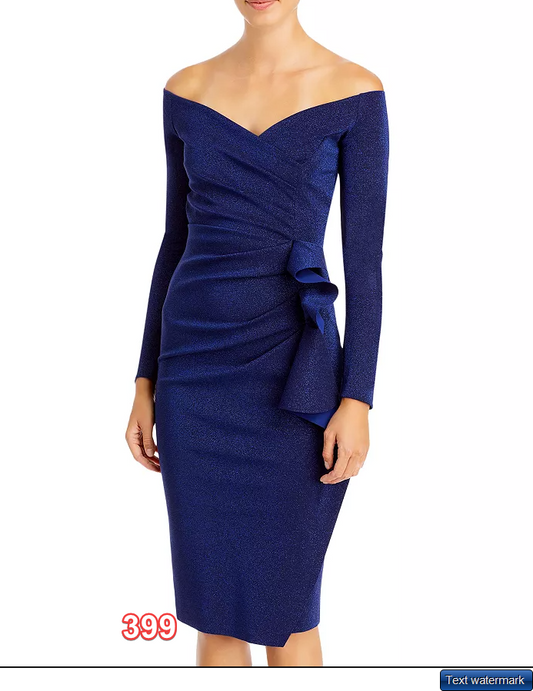 CHIARA BONI LA PETITE ROBE Silveria Sugar Dress Iris Size 6 $750