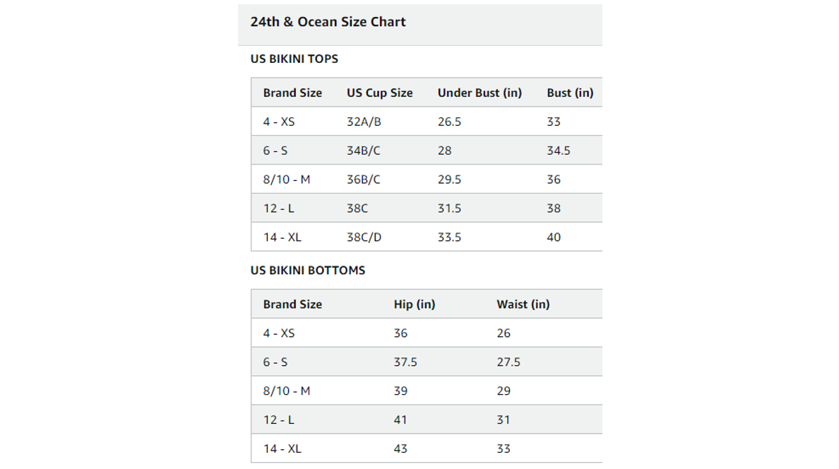 24th & Ocean Women's Standard Surplice Bra Bikini Swimsuit Top, Multi Tahiti, S