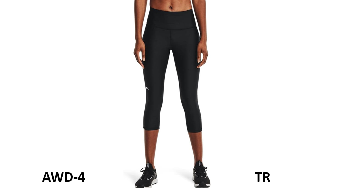 Under Armour Women's HeatGear High Waisted Pocketed Capri Pants, Black, Size XS