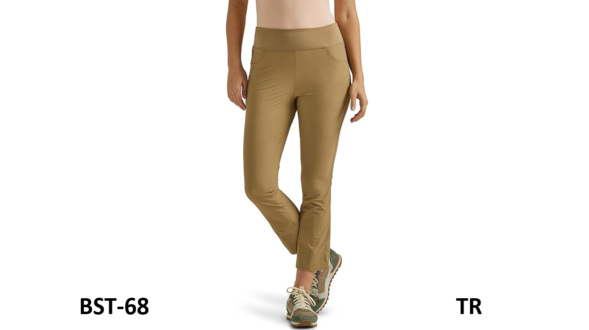ATG by Wrangler Women's FWDS Pull-On Kick Flare Pants, Elmwood, Size 14 AVG