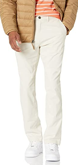 Amazon Essentials Men's Slim-Fit Casual Stretch Khaki Pant Stone 35wx30l