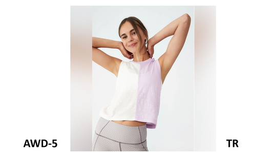 Cotton On Women's Pink Orchid Splice Tank Top,  Size Large