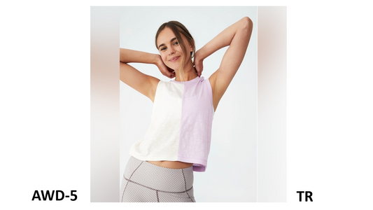 Cotton On Pink Orchid Splice Tank Top for Women, Size X-Large