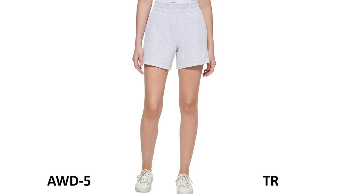 Calvin Klein Performance Women's Midi Shorts, Grey, X-Small