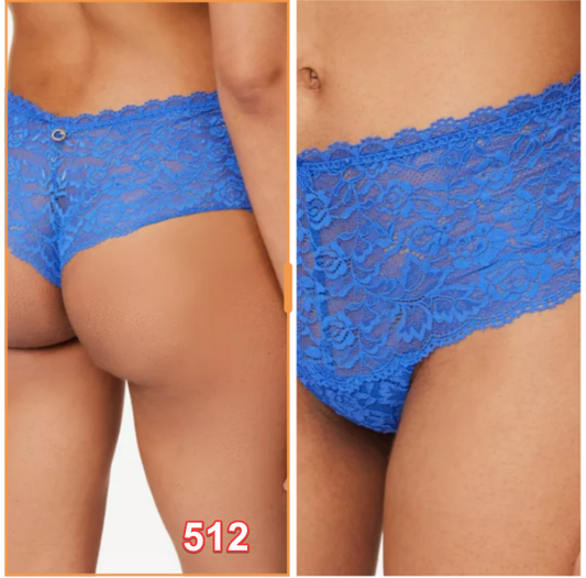 Aubade Women's Rosessence Saint-Tropez Brief, Blue (Magic Blue), XL