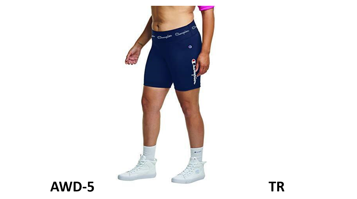 Champion Women's Plus Size Shorts, Athletic Navy, Blue Size 3X