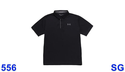 Under Armour Men's Tech Golf Polo , Cotton, Stone (279)/Graphite , X-Large