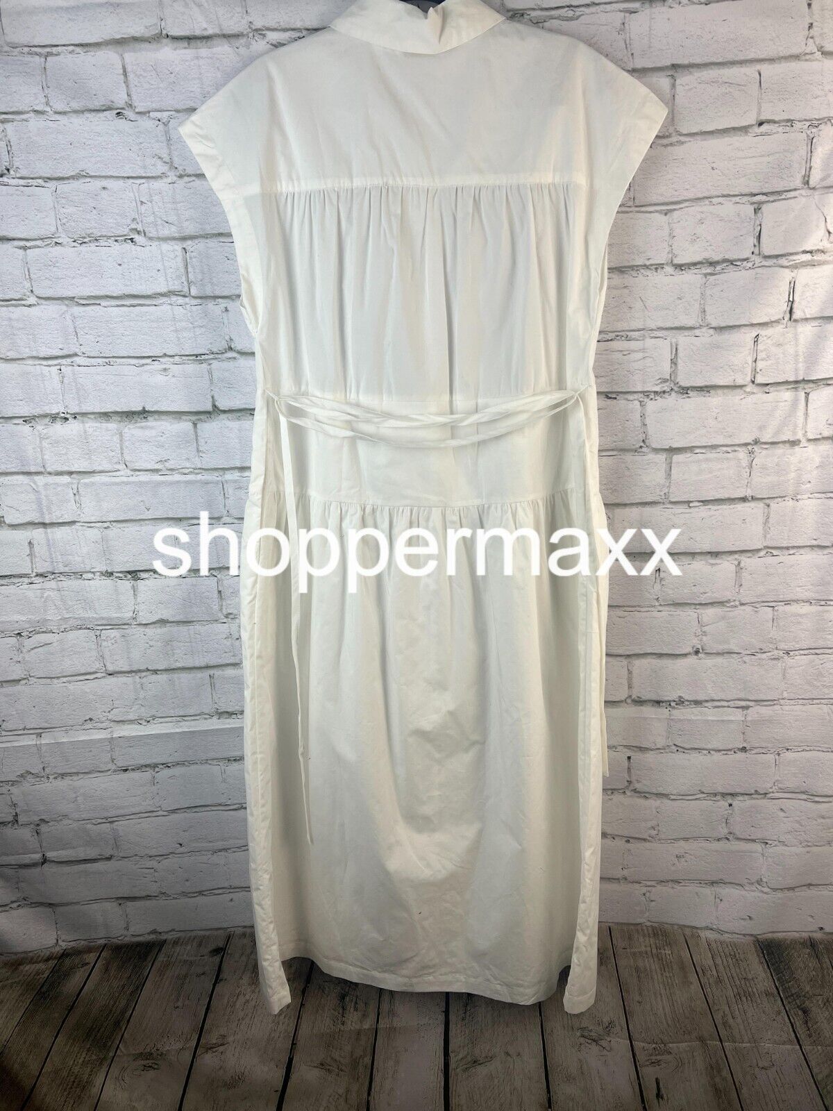 Women's Short Sleeve Midi Dress - A New Day, White, X-Small