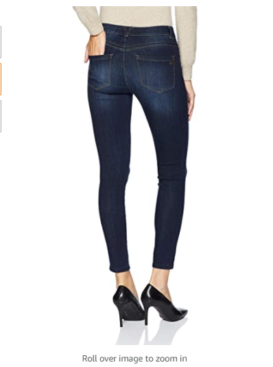 Democracy Women's High Rise Ab Solution Jegging, Indigo, 6
