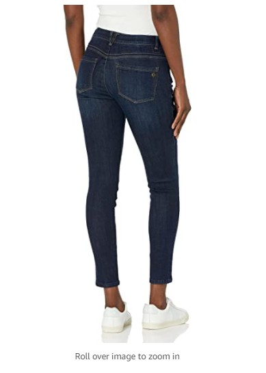 Democracy Women's High Rise Ab Solution Jegging, Indigo, 6