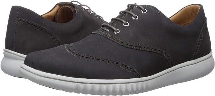 Driver Club USA Men's Geuine Leather Wingtip Oxford, Sneaker Sole Ankle Boot, 7M