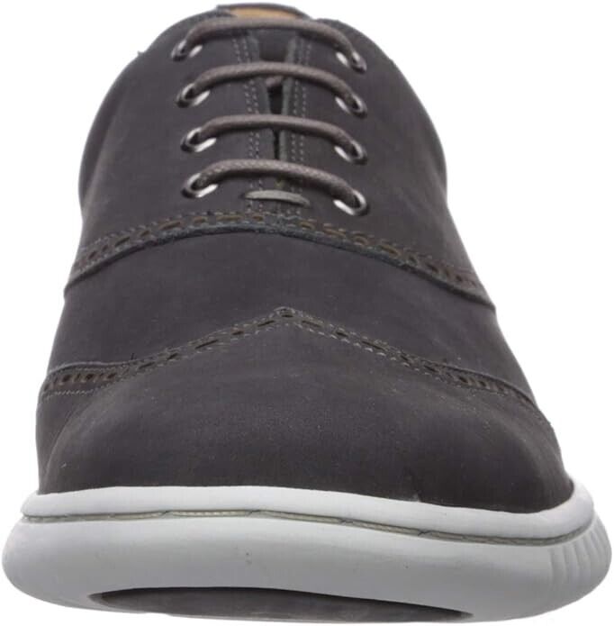 Driver Club USA Men's Geuine Leather Wingtip Oxford, Sneaker Sole Ankle Boot, 7M