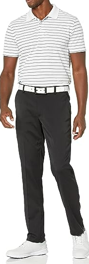 Amazon Essentials Men's Slim-Fit Stretch Golf Pant Black 32wx33l
